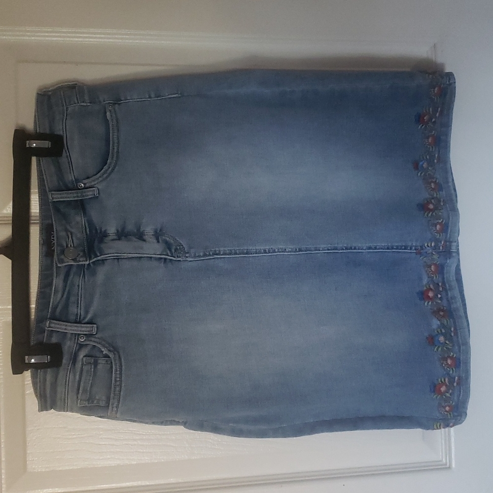 Denim skirt